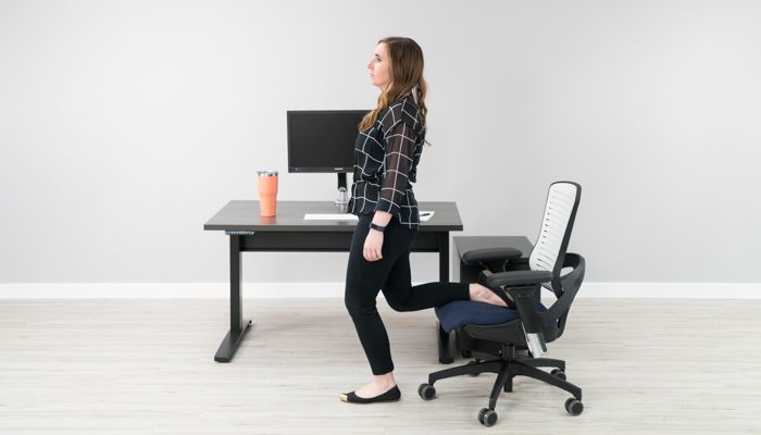 Standing Quadriceps/Hip Flexor Stretch
