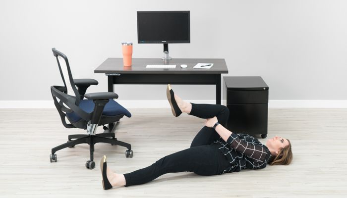 Single Knee to Chest Stretch