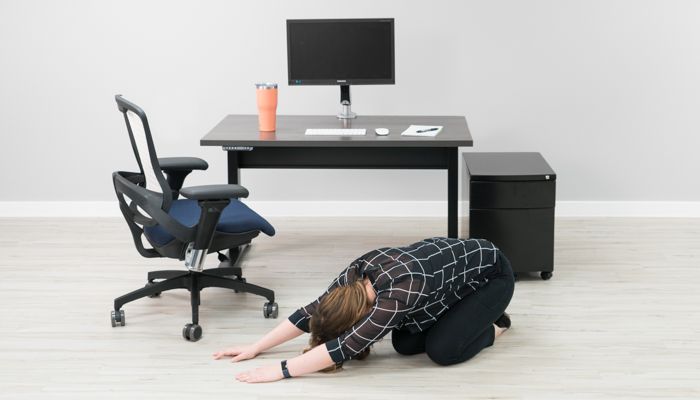 Lateral Prayer Stretch