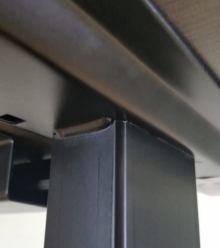 Welds on VertDesk v3 upper supports