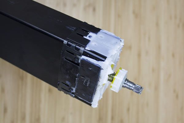 Uplift Desk Glide Over Lubrication Close Up