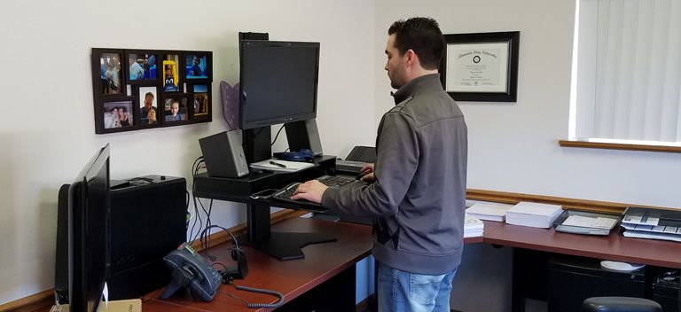 Duke Sit Stand Desk Converter Header Review