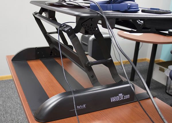 Z-lift on Varidesk