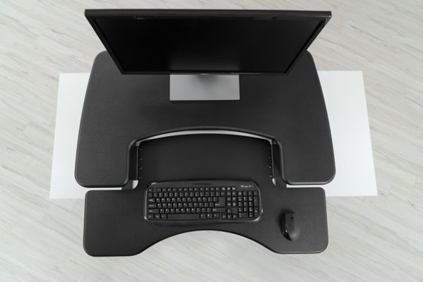 Task area on VariDesk Pro Plus 36