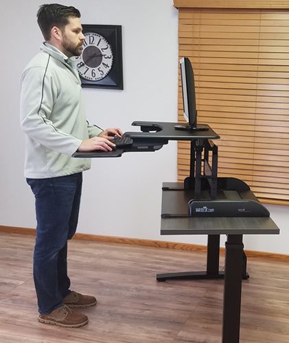 Varidesk Has Awkward Raising Motion