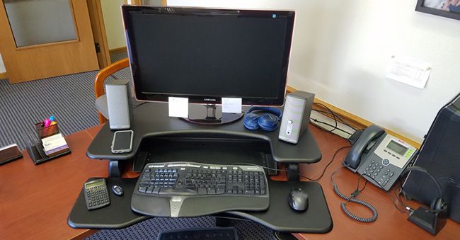 Varidesk Limited Desk Space