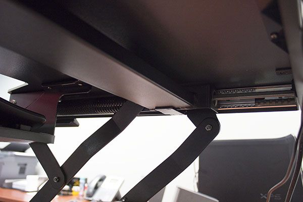 Ergotron Workfit T Adjustment Mechanism