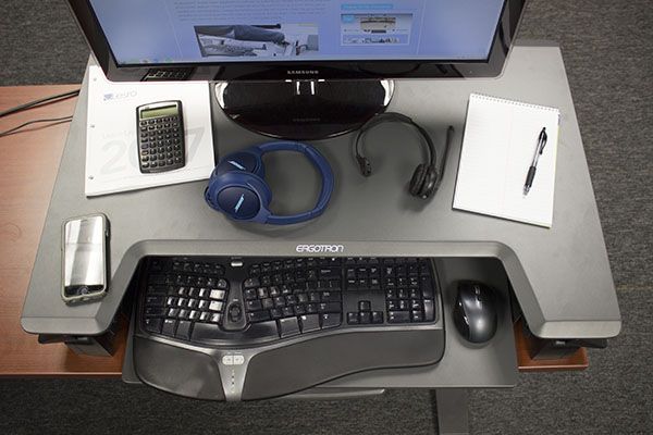 Ergotron Workfit T Task Area