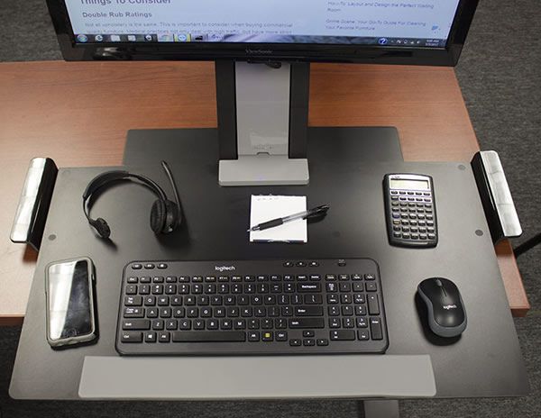 Humanscale Quickstand Working Area