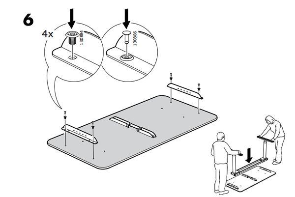IKEA Bekant Assembly