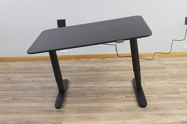 Crooked IKEA Bekant Standing Desk Crooked IKEA Bekant Desk