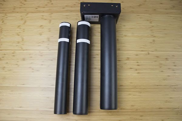 IKEA Bekant Inner and Outer Columns Two inner columns shown next to outer main column