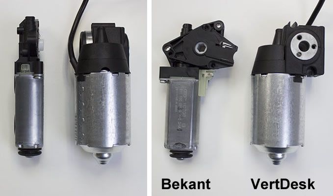 Side by side comparison