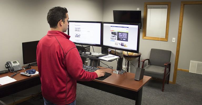 Ergotron WorkFit A Standing Desk Converter