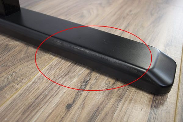 Paint Inconsistencies On Foot