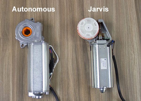 Autonomous and Jarvis Motor Comparison Front