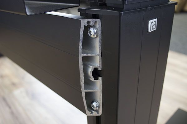 Bolts With Locking Washers To Keep Everything Tight