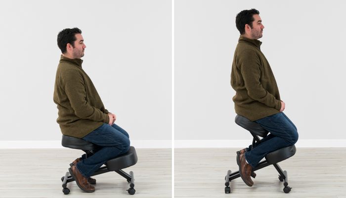 Sleekform in lowest and tallest positions