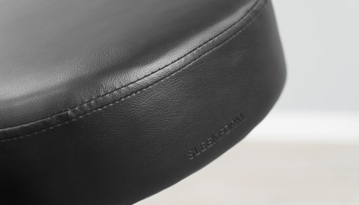 Sleekform close-up of vinyl upholstery