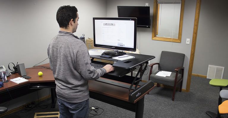 VariDesk Exec 40 Standing Desk Converter Review