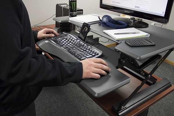 Keyboard Tray Area