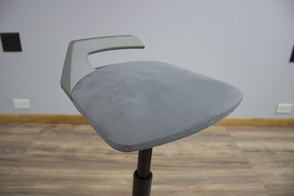 Showing shape and texture of upholstery on the Muvman