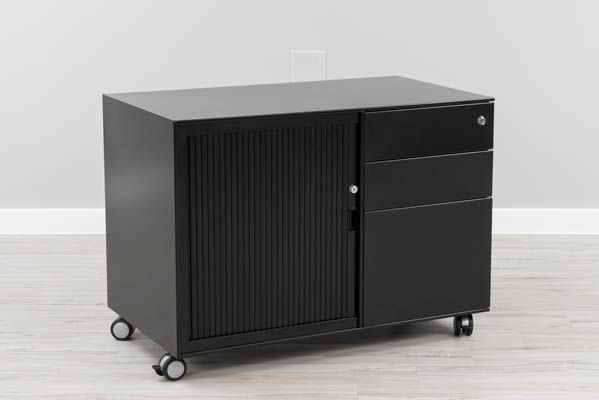 Mobile tambour file pedestal