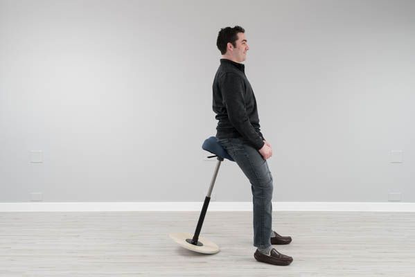 Perched in highest position on the Varier Move