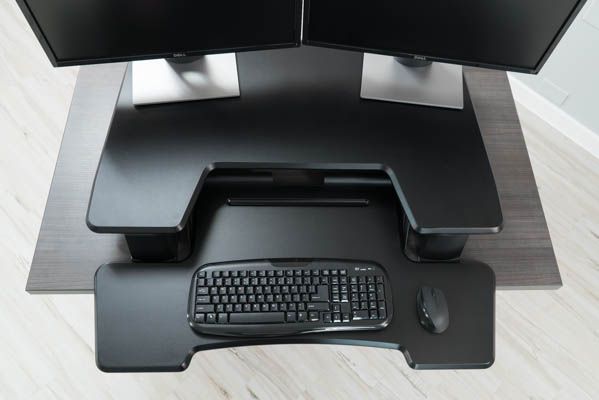Task and keyboard space on the Eureka