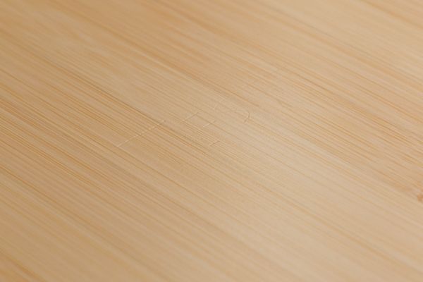 Writing test on bamboo surface