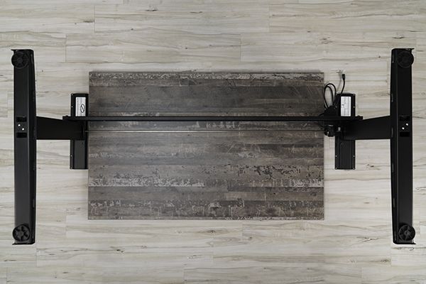 48" wide surface with 57.125" wide frame