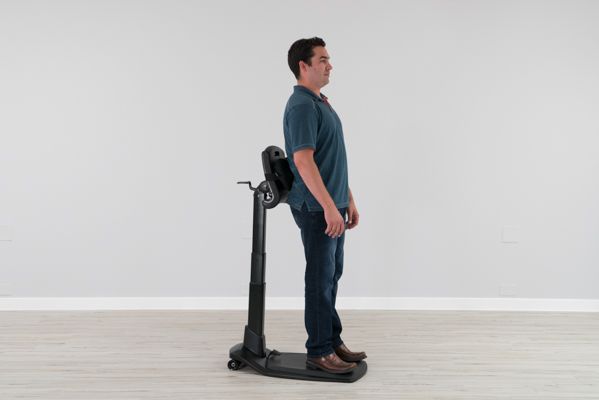 Massage at back height