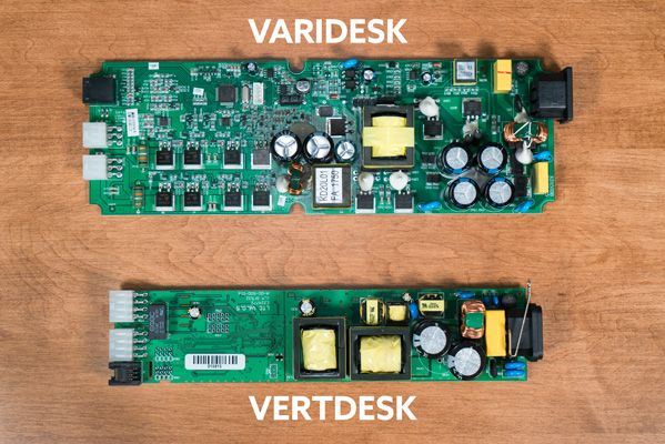 Top control box comparison