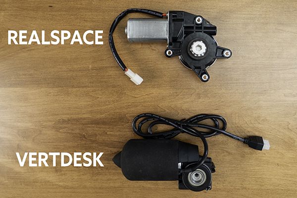 Side of motor comparison