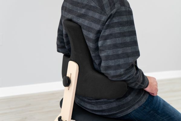 Varier Thatsit Backrest and Armrests From Behind