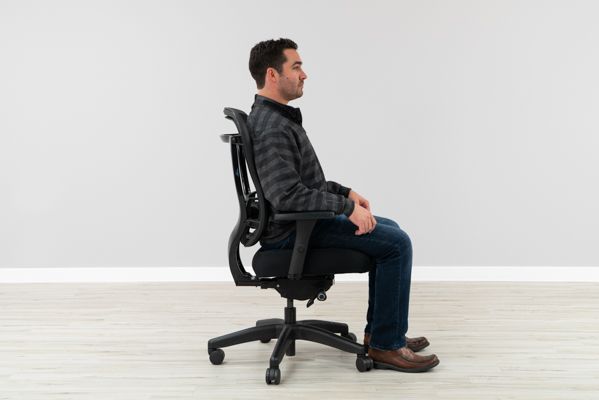Correct Ergonomic Office Chair Position