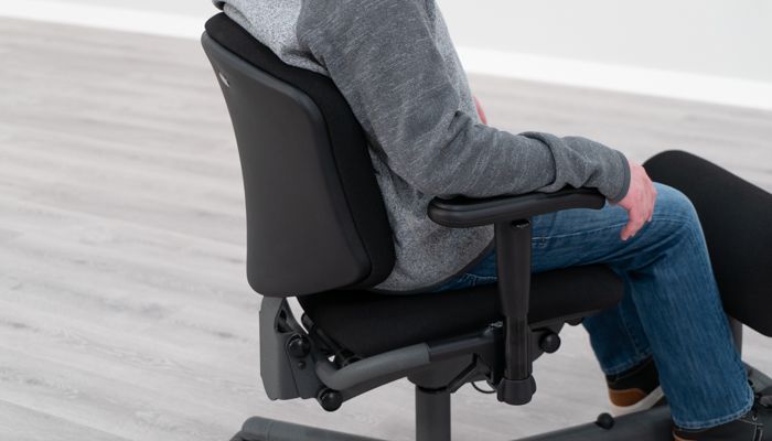 Backrest in Sitting Position