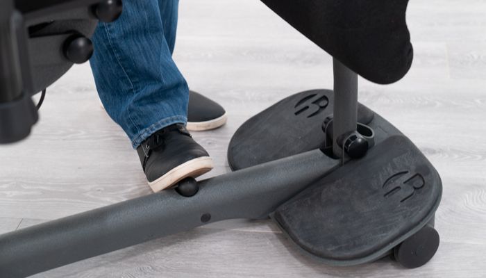 Knee Pad Adjustment Button