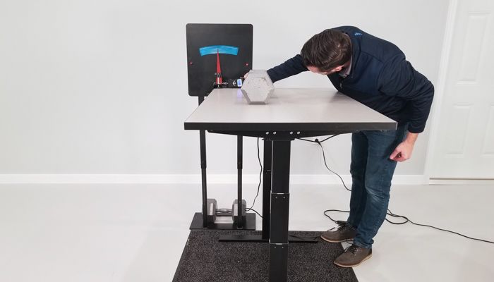 SmartDesk 2 Business Edition Rocking Test Setup @ 30"