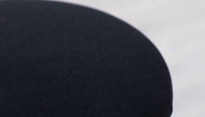 Close up of seat upholstery