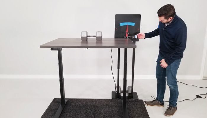 Jarvis Deflection Test Setup @ 46"