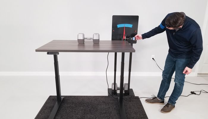 Jarvis Deflection Test Setup @ 42"