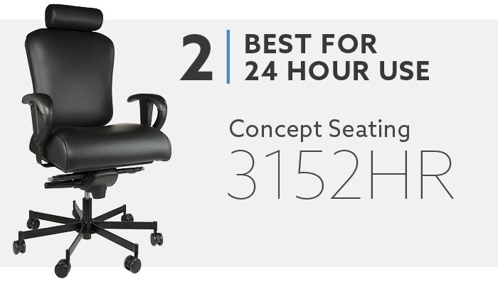 #2 Best 24 Hour Use Big and Tall Computer Chair