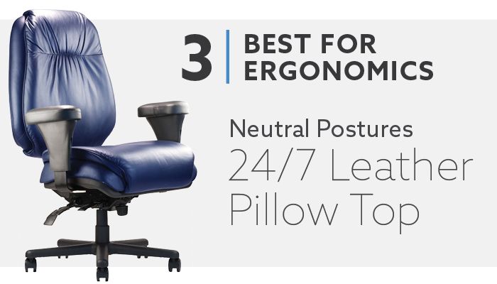 #3 Best For Ergonomics Big Tall Desk Chair