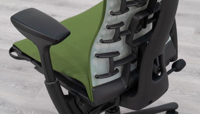 Backrest and arm build