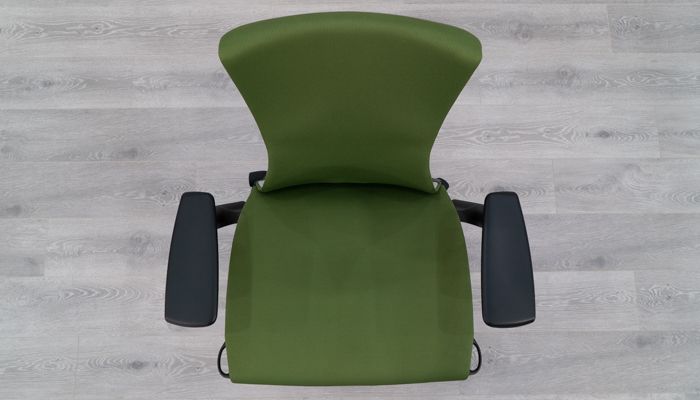 Top of Embody seat