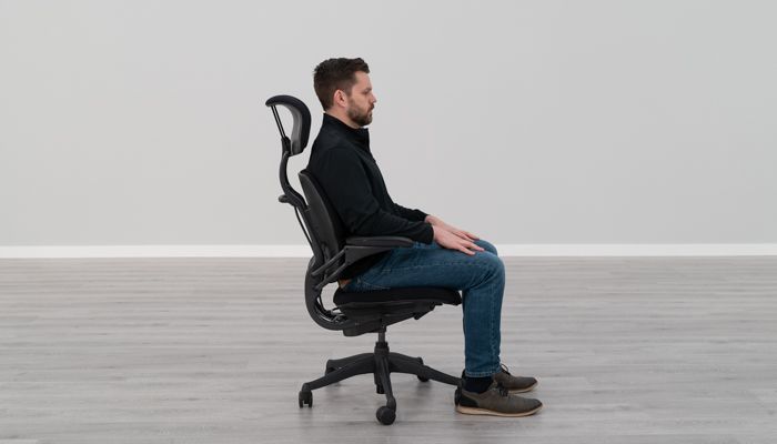 Seated in Freedom chair