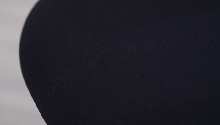 Close up of Liberty's seat pad upholstery