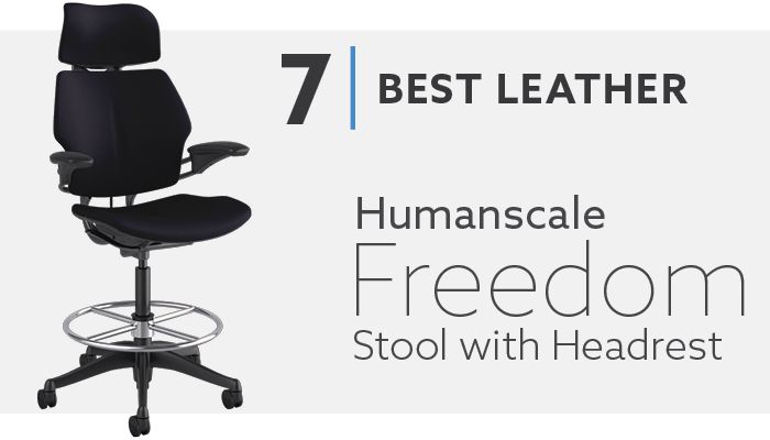 #7 Best Leather Drafting Chair