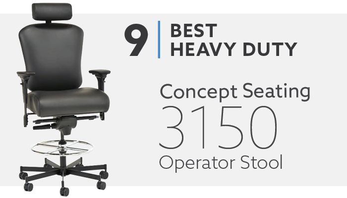 #9 Best 24 Hour Heavy Duty Drafting Chair